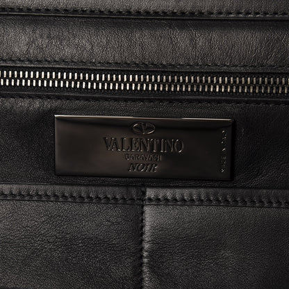 Valentino Garavani Vitello Medium Rockstud Tote Black 8 of 9