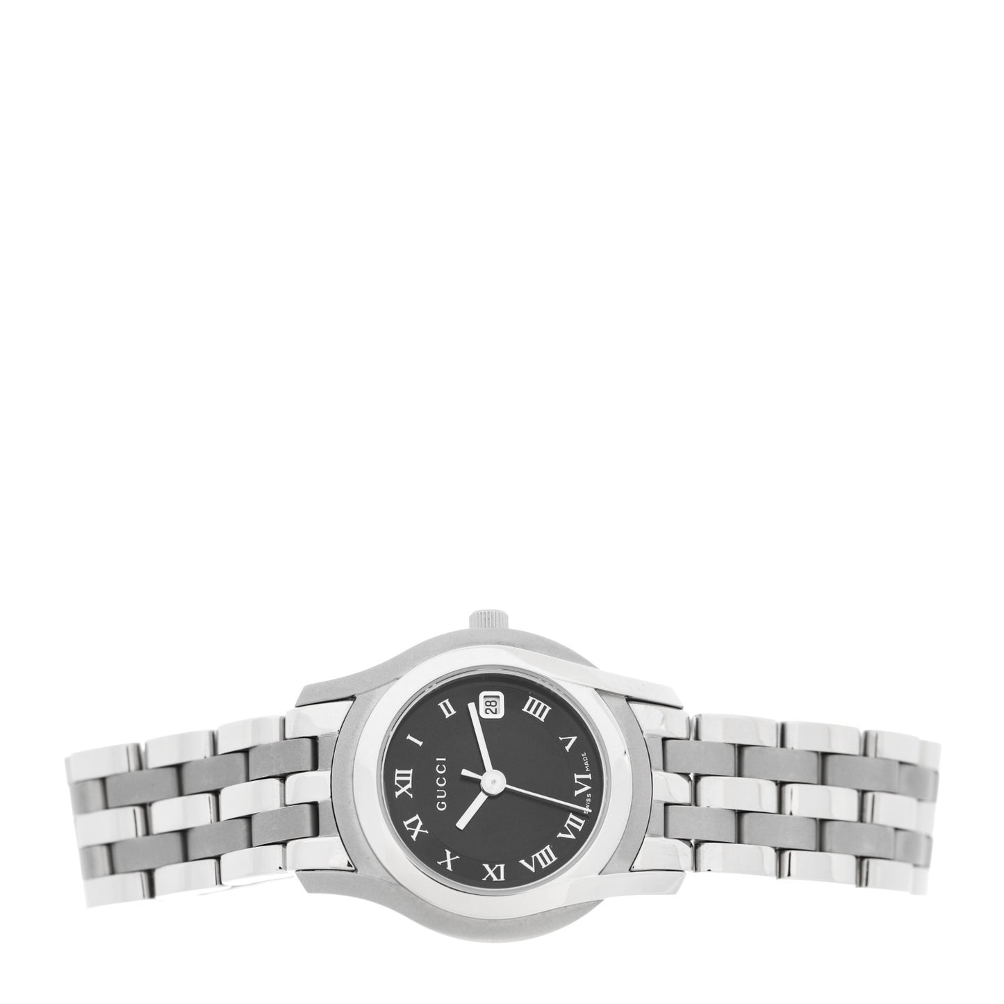 Stainless Steel 27mm 5500L Quartz Watch Black