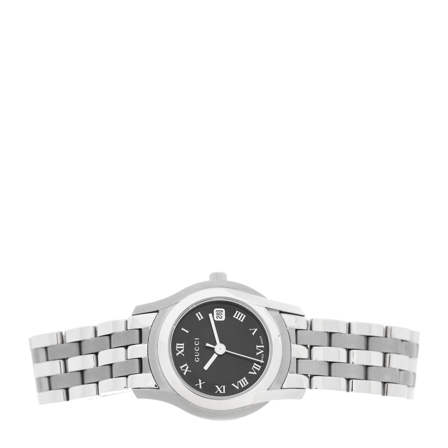 Gucci Stainless Steel 27mm 5500L Quartz Watch Black 2 of 4