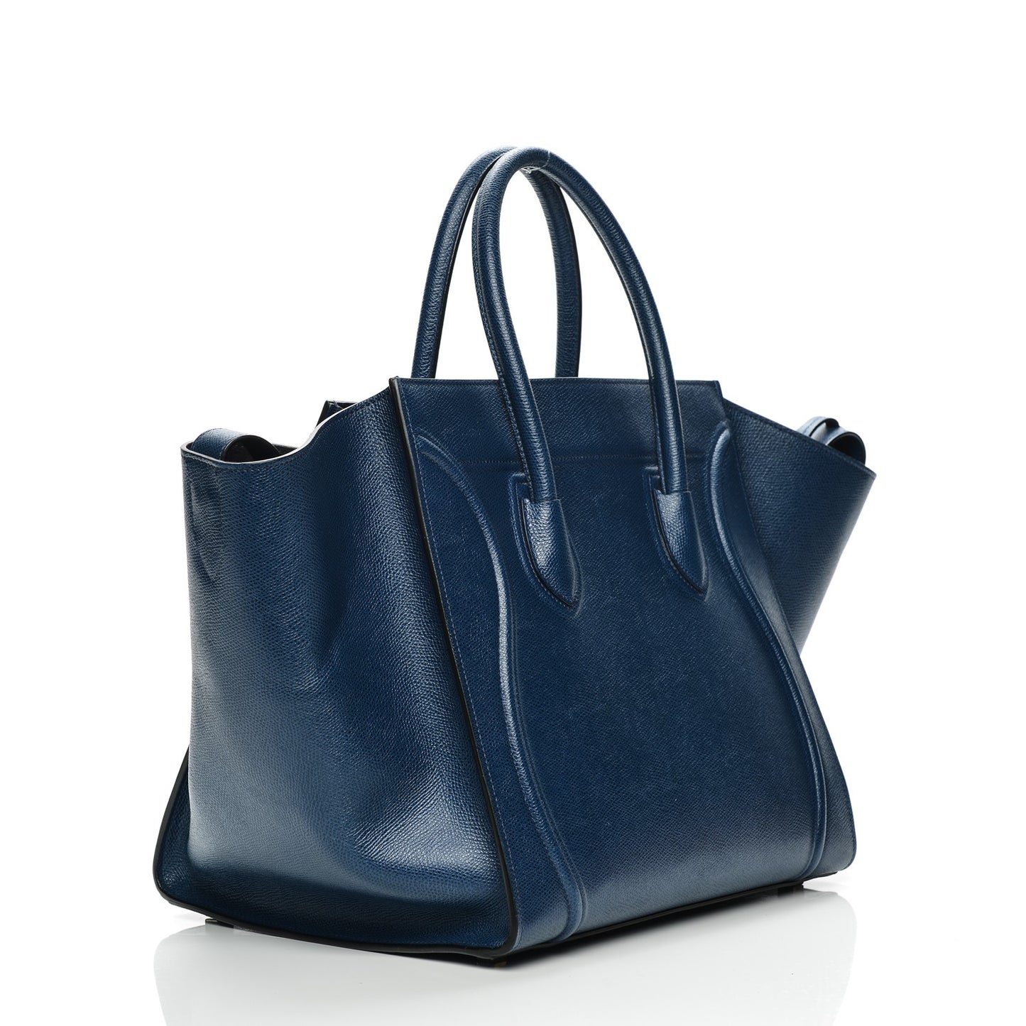 Grained Calfskin Medium Phantom Luggage Deepsea