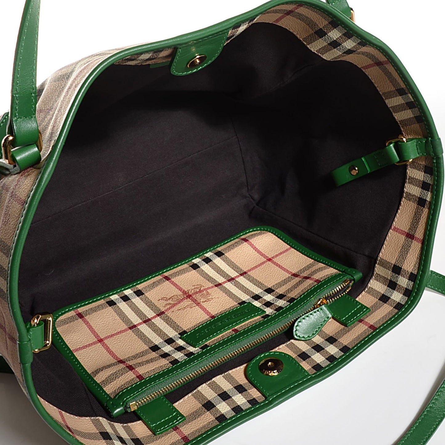 Haymarket Check Small Canterbury Tote Pine