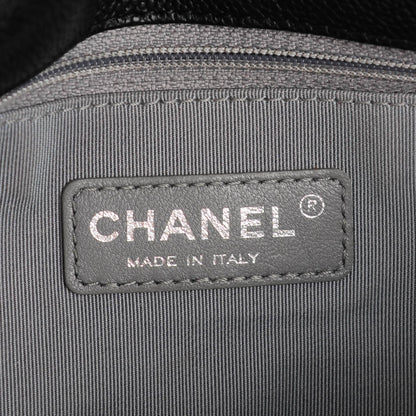 Chanel Caviar Quilted Medium French Riviera Flap Black 7 of 8