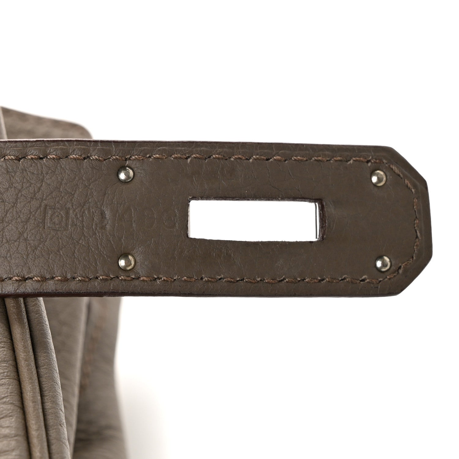 Hermes Togo Kelly Retourne 40 Etain 7 of 11