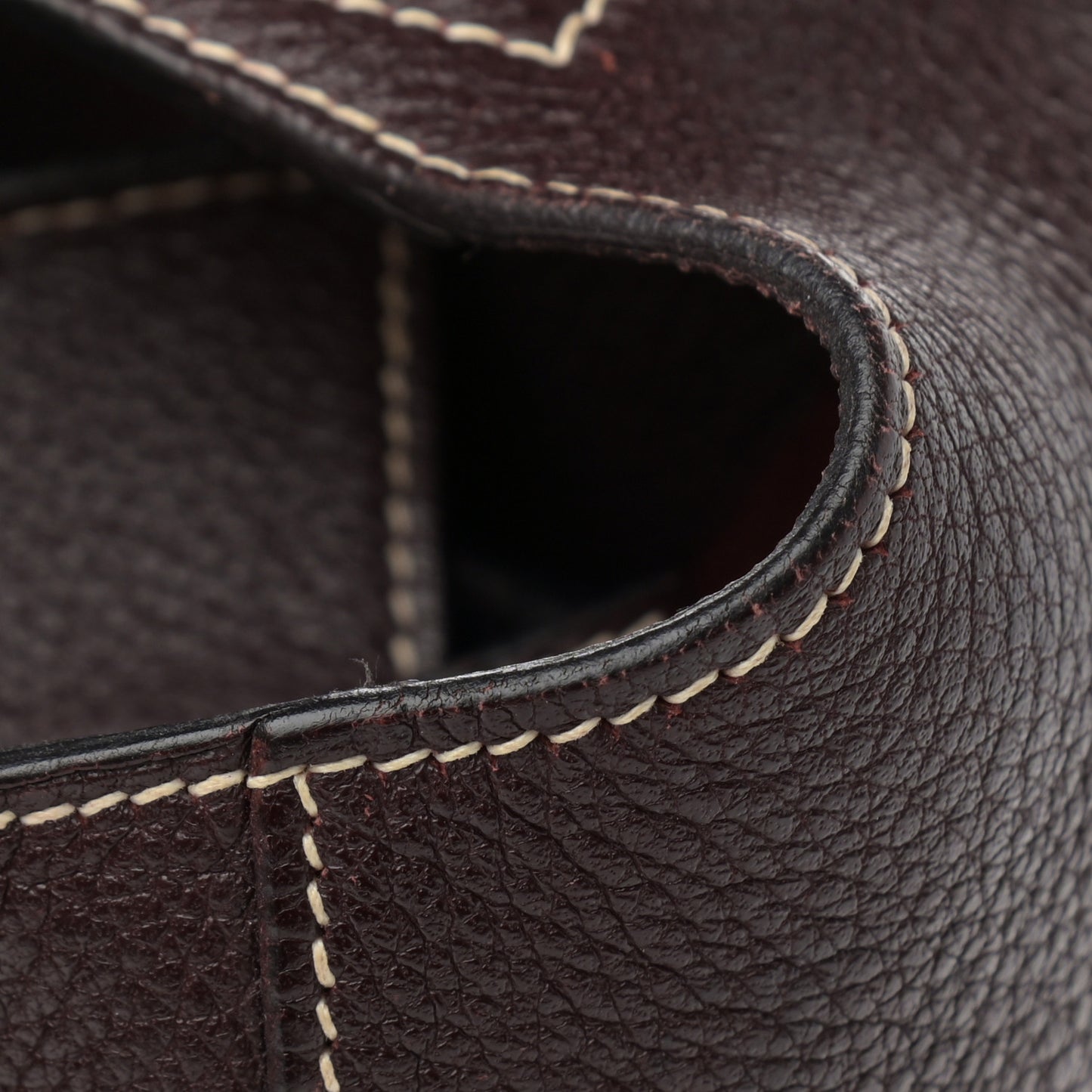 Taurillon Clemence Sac Good News GM Raisin