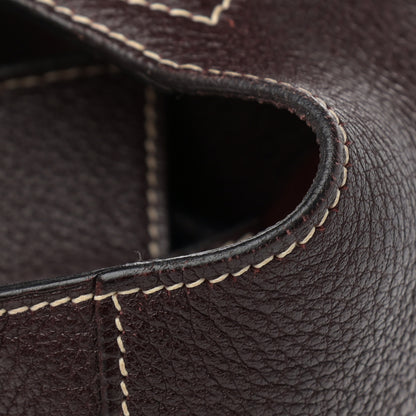 Hermes Taurillon Clemence Sac Good News GM Raisin 14 of 16
