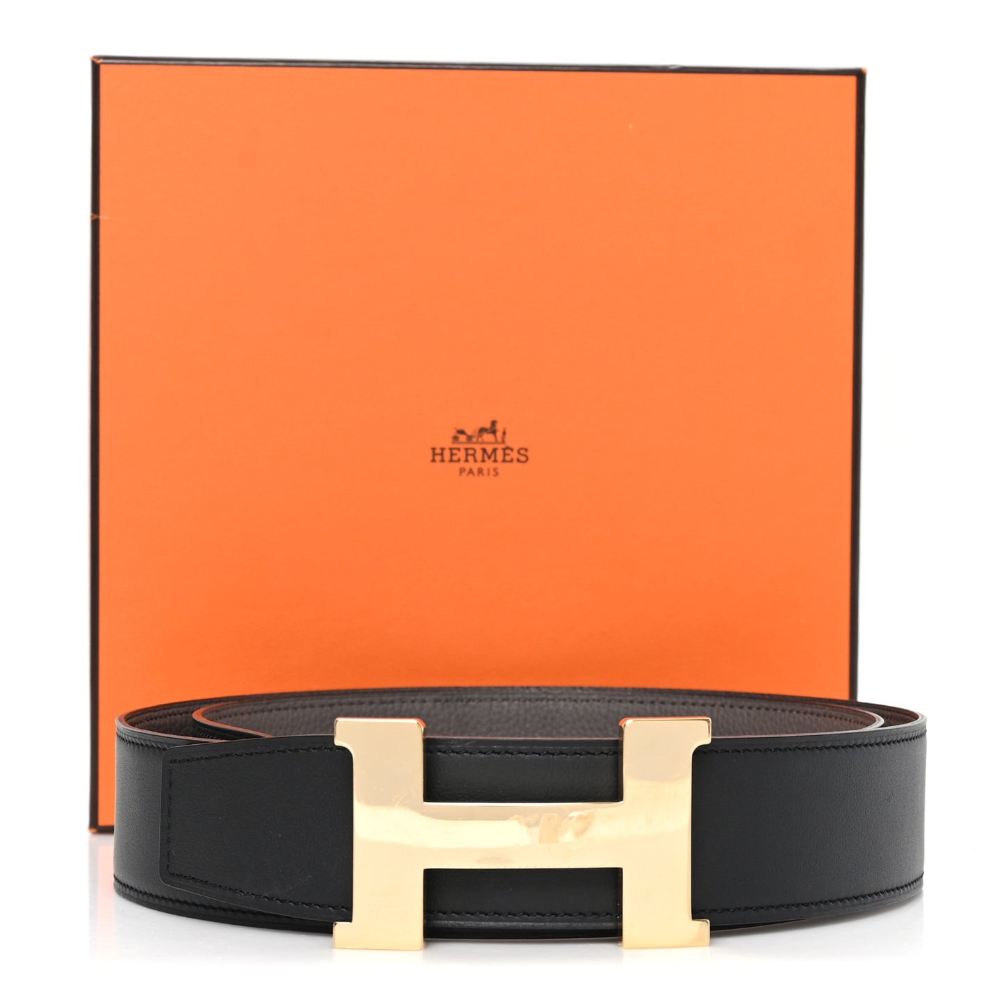 Box Togo 32mm Constance H Belt 95 38 Black Etain