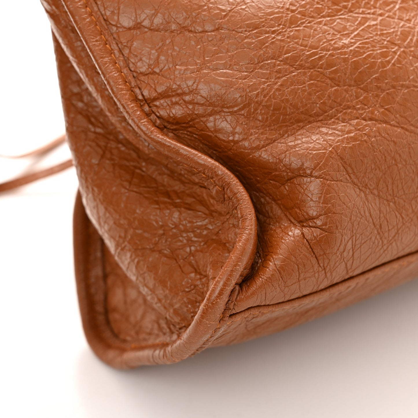 Agneau Classic Silver Hardware S City Camel