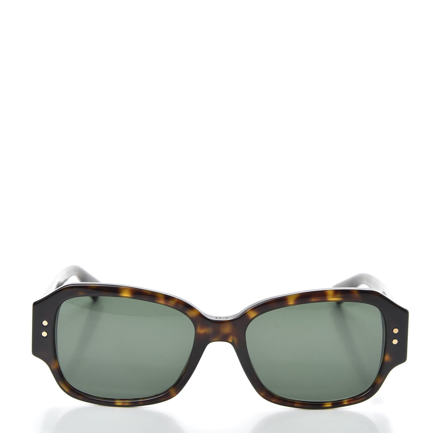 Christian Dior Acetate Cannage Lady Dior Studs 5 Sunglasses Havana 2 of 7