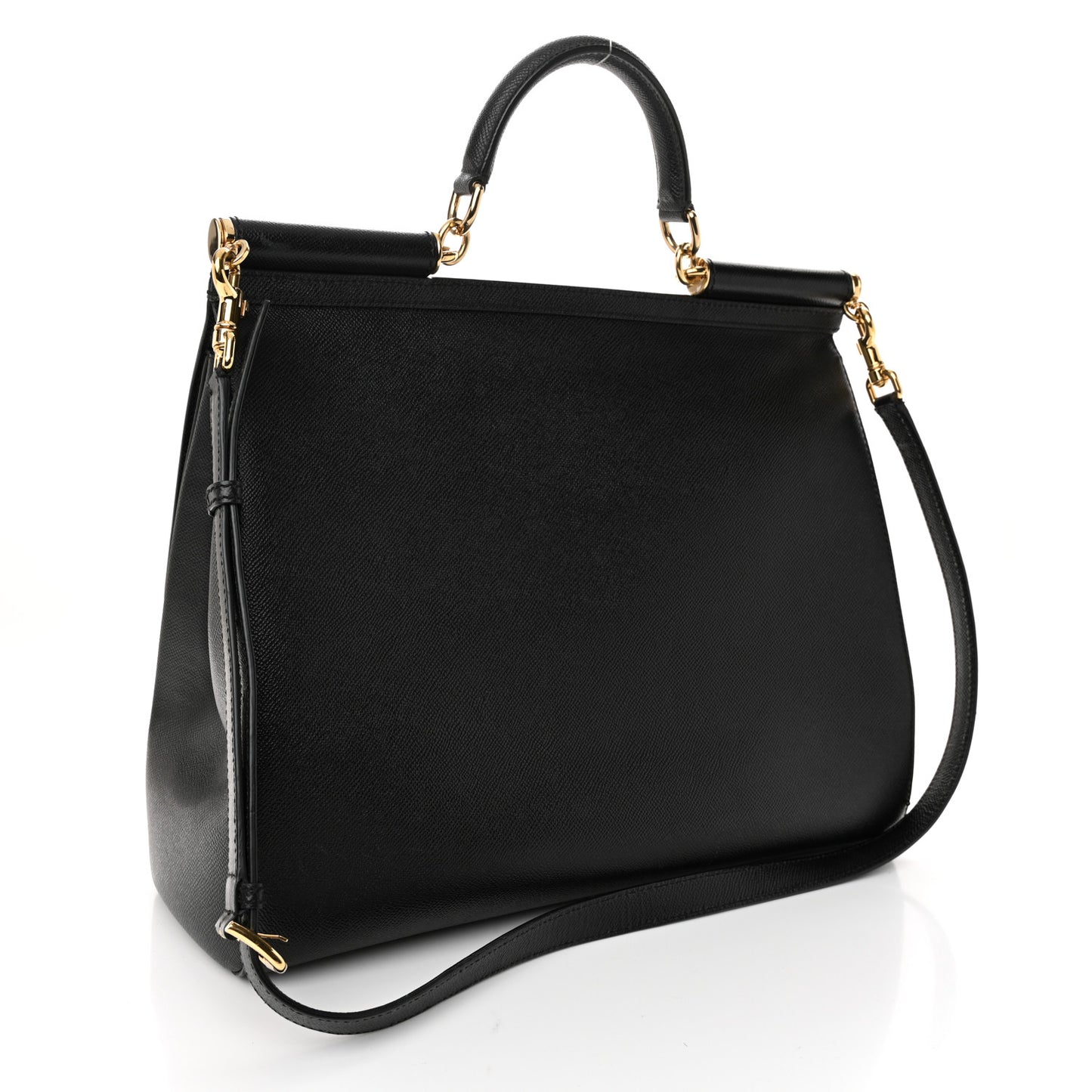 Dauphine Extra Large Miss Sicily Satchel Black