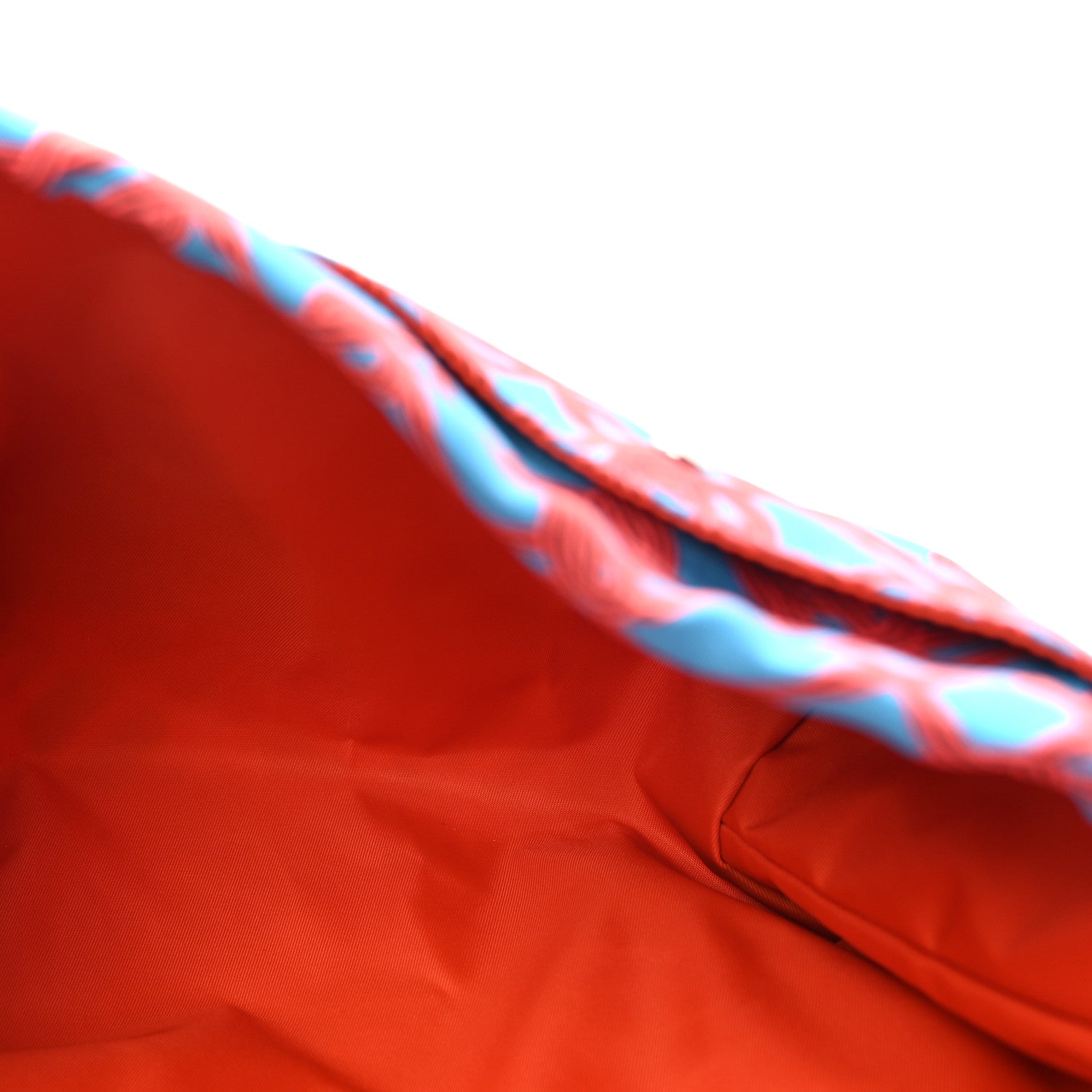 Hermes Silk Barenia Noeud Marin Fourbi 25 MM Pouch Rouge de Coeur Fauve 5 of 7