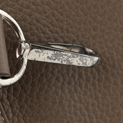 Hermes Taurillon Clemence Evelyne III PM Etoupe 13 of 13