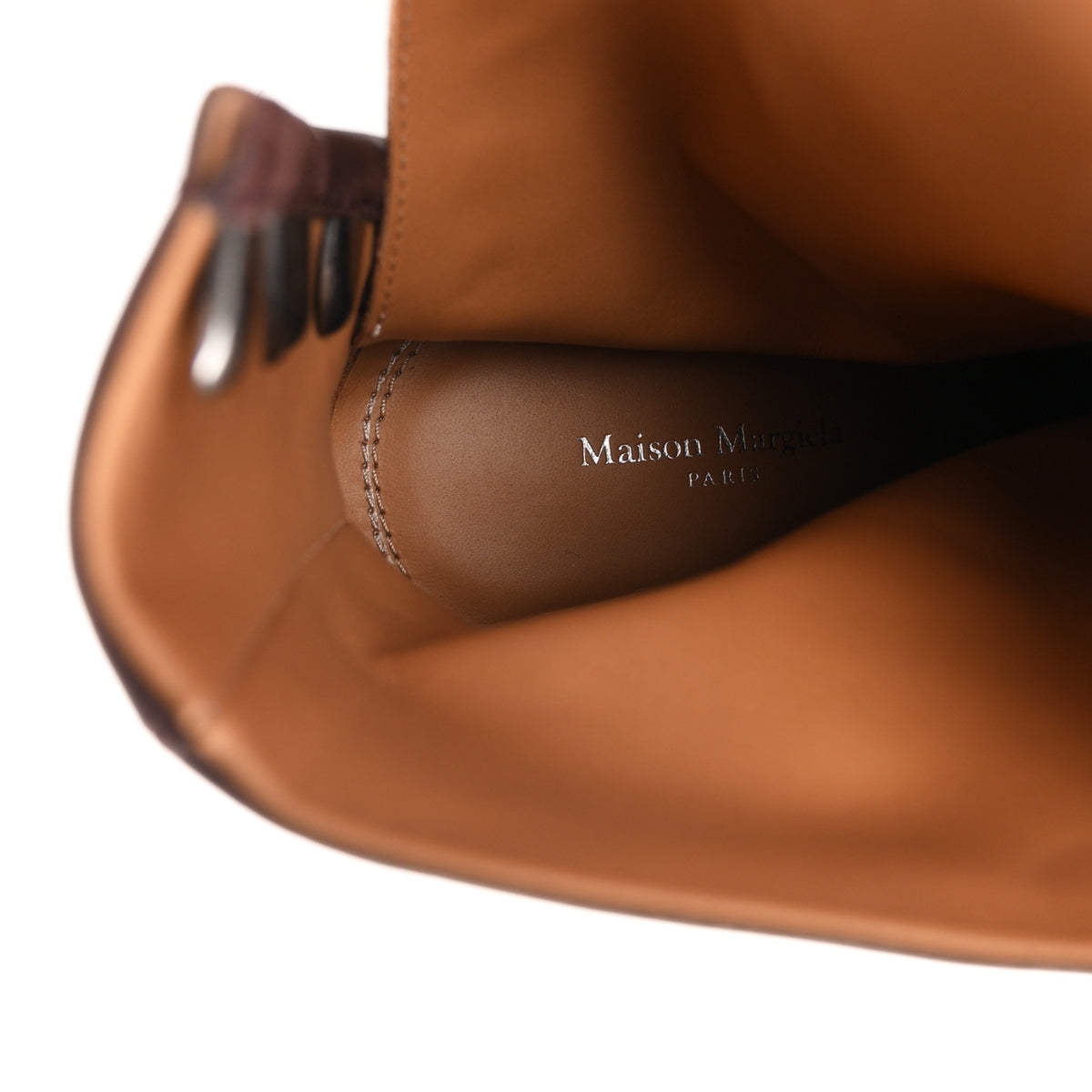 Maison Margiela Nappa Tabi Ankle 80mm Boots 37 Brown 8 of 8