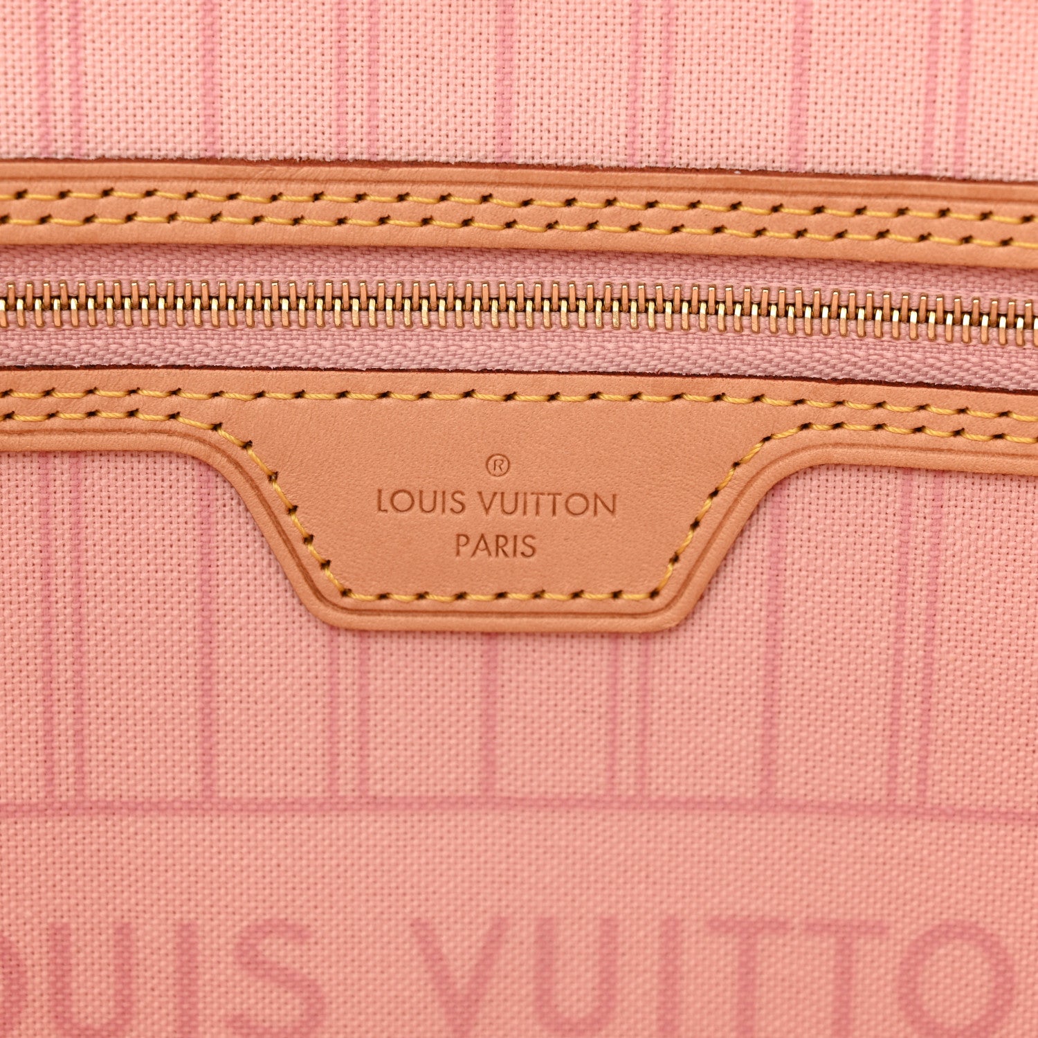 Louis Vuitton Damier Azur Neo Neverfull MM Rose Ballerine 7 of 10