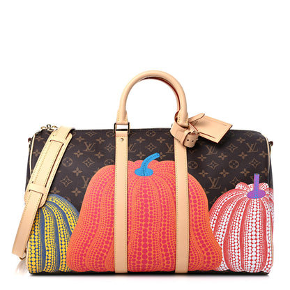 Louis Vuitton LV X YK Monogram Pumpkins Keepall Bandouliere 45 1 of 8