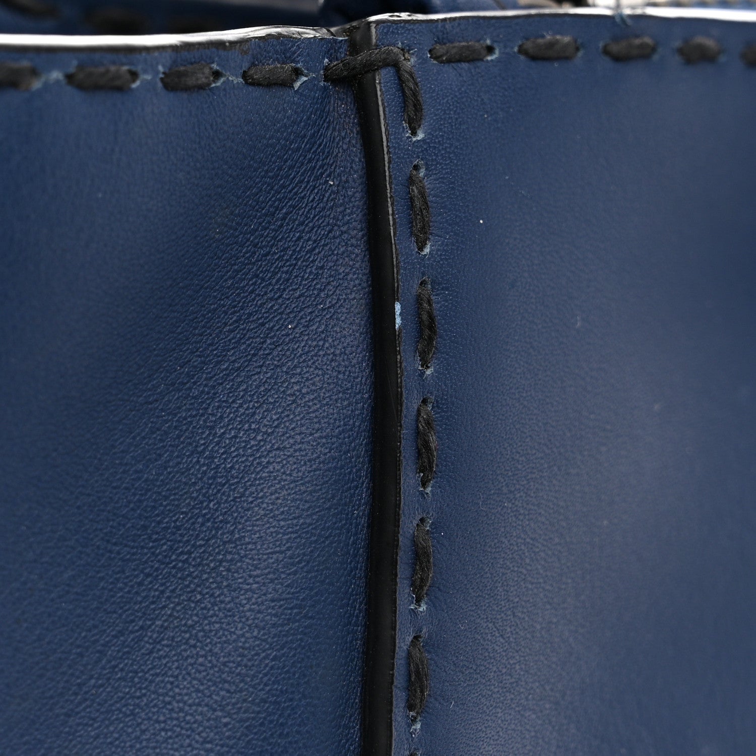 Prada City Calf Small Hand Stitched Galleria Double Zip Tote Bleuette 12 of 15