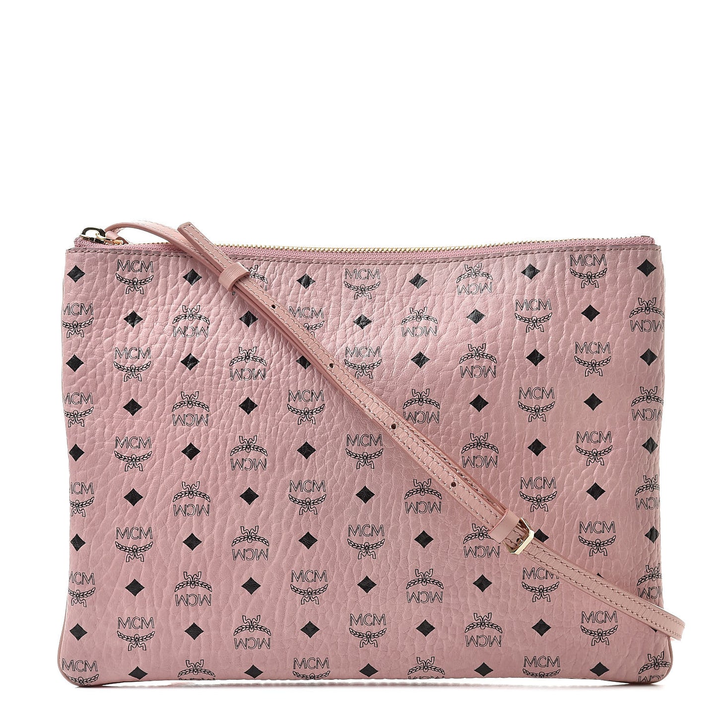 Visetos Medium Crossbody Pouch Soft Pink