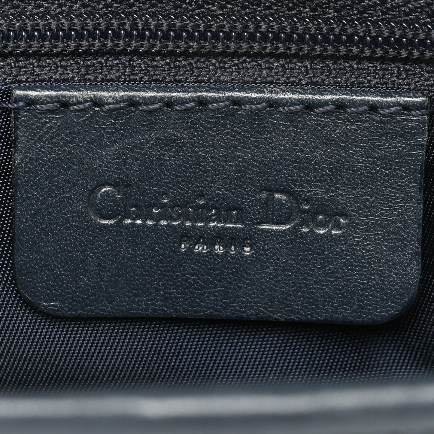 Monogram Saddle Bag Blue