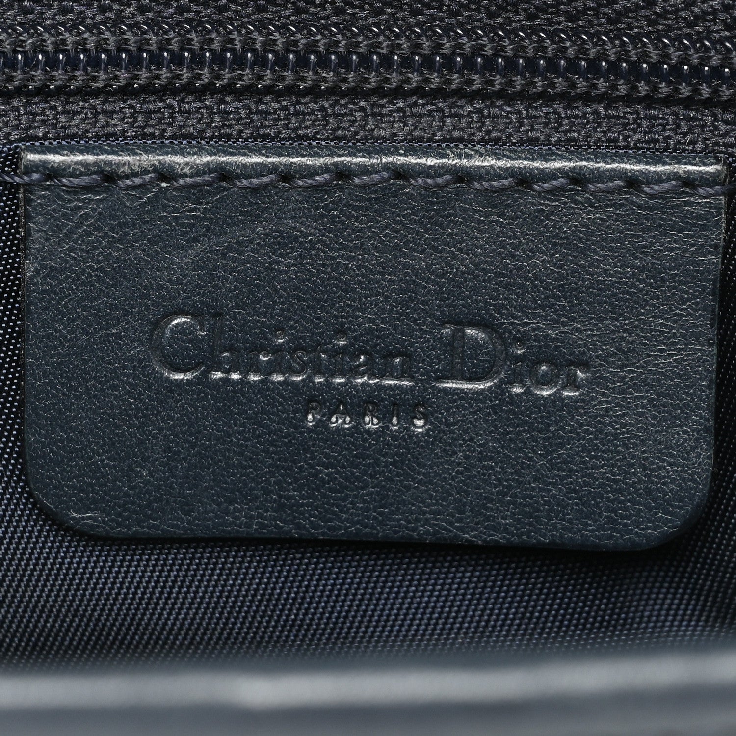 Christian Dior Monogram Saddle Bag Blue 6 of 13