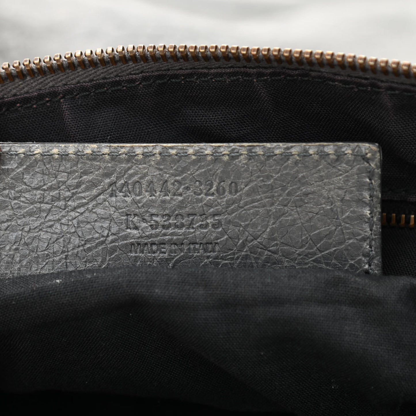 Agneau Classic Hardware Day Hobo Anthracite