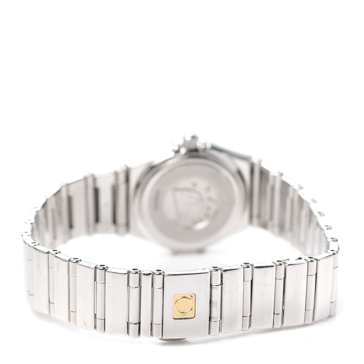 Omega Stainless Steel Diamond Bezel Mother of Pearl 22mm Constellation My Choice Quartz Watch 1465.71.00 3 of 5