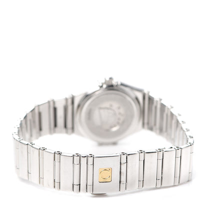 Omega Stainless Steel Diamond Bezel Mother of Pearl 22mm Constellation My Choice Quartz Watch 1465.71.00 3 of 5