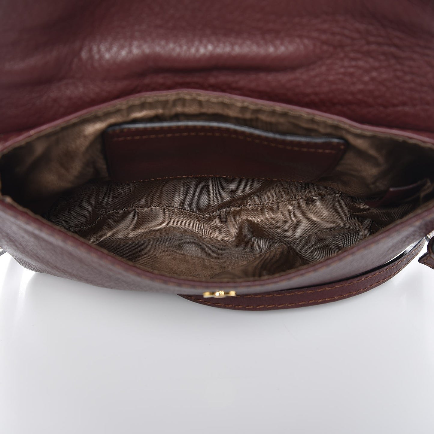 Calfskin Marcie Pochette Crossbody Bag Wine Purple