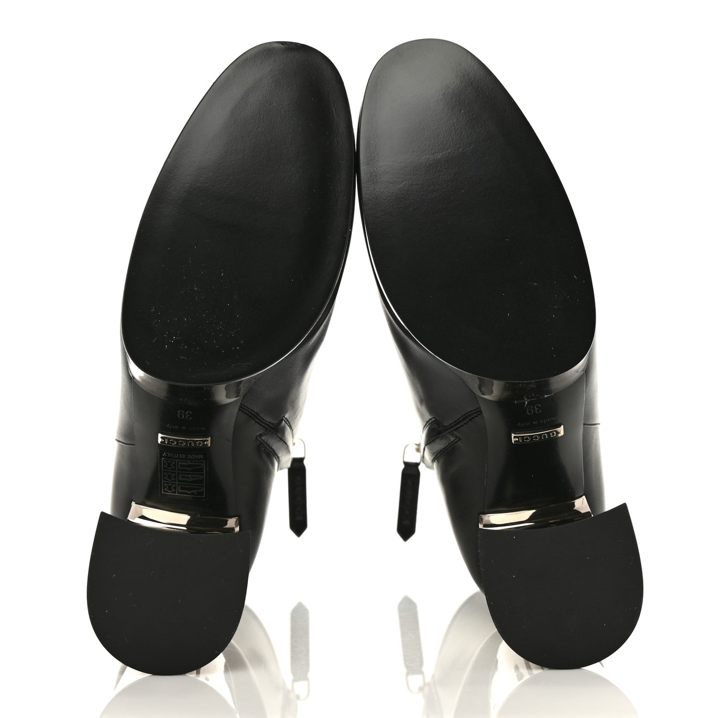 Malaga Kid Chrome Ankle Boots 39 Black