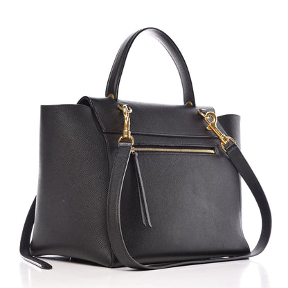 Celine Grained Calfskin Mini Belt Bag Black 4 of 14