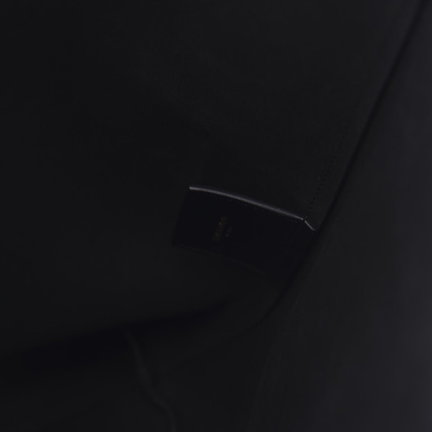 Calfskin Medium Shopping Tote Black