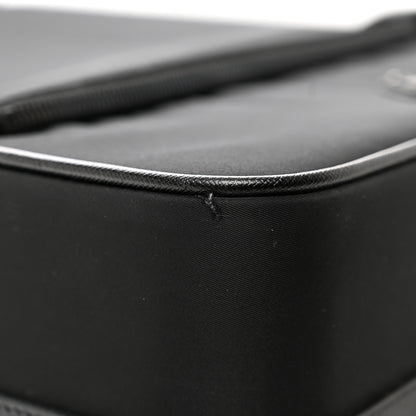 Prada Tessuto Nylon Saffiano Trolley Luggage Black 12 of 13