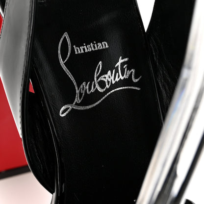 Christian Louboutin Patent Supramariza 130 Sandals 35 Black 8 of 8