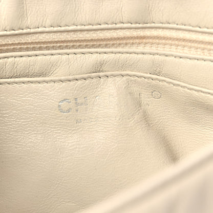 Chanel Calfskin Diagonal Ligne Flap White 6 of 11