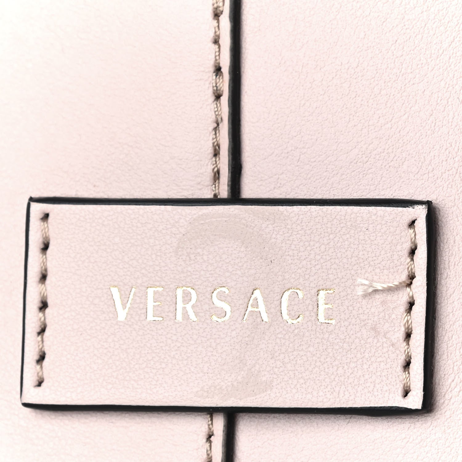 Versace Calfskin Palazzo Tote Light Pink 9 of 10