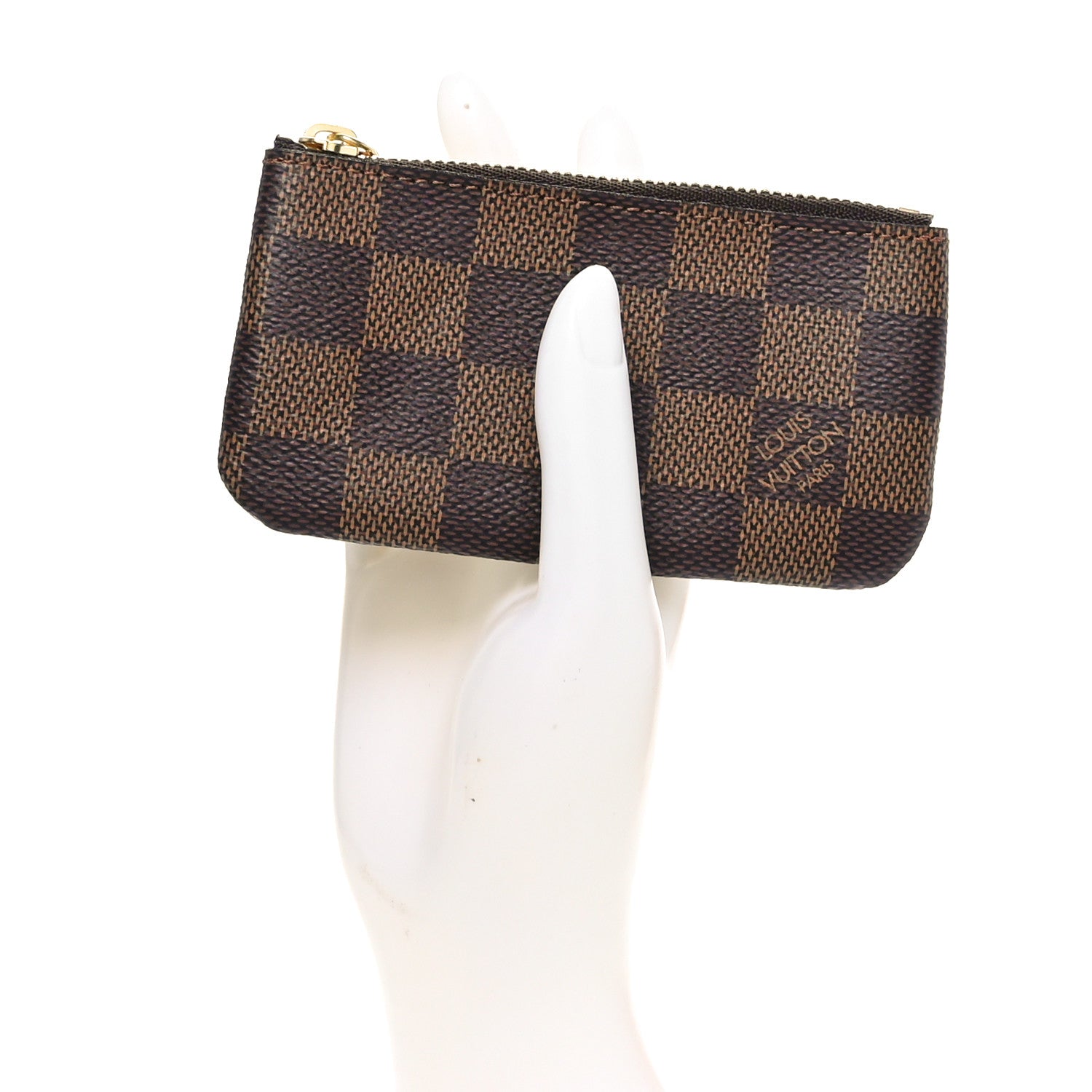 Louis Vuitton Damier Ebene Key Pouch 2 of 8