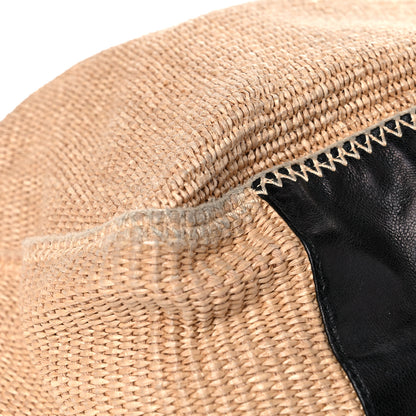 Saint Laurent Raffia Large Roady Natural Brown 8 of 18