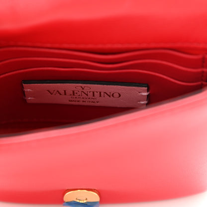 Valentino Garavani Nappa Mini Roman Stud Chain Bag Rouge Pur 6 of 7