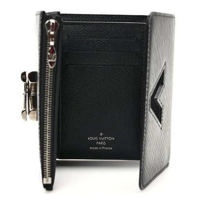 Louis Vuitton Epi Twist XS Wallet Black 5 of 9