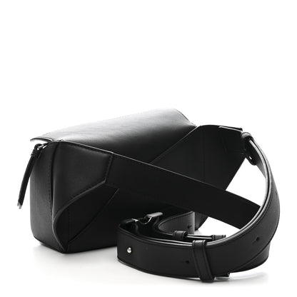 Loewe Calfskin Mini Puzzle Bumbag Black 3 of 10
