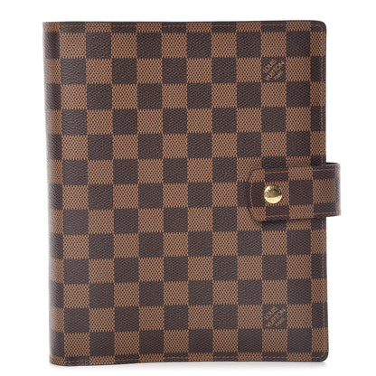 Louis Vuitton Damier Ebene Large Ring Agenda Cover 1 of 12