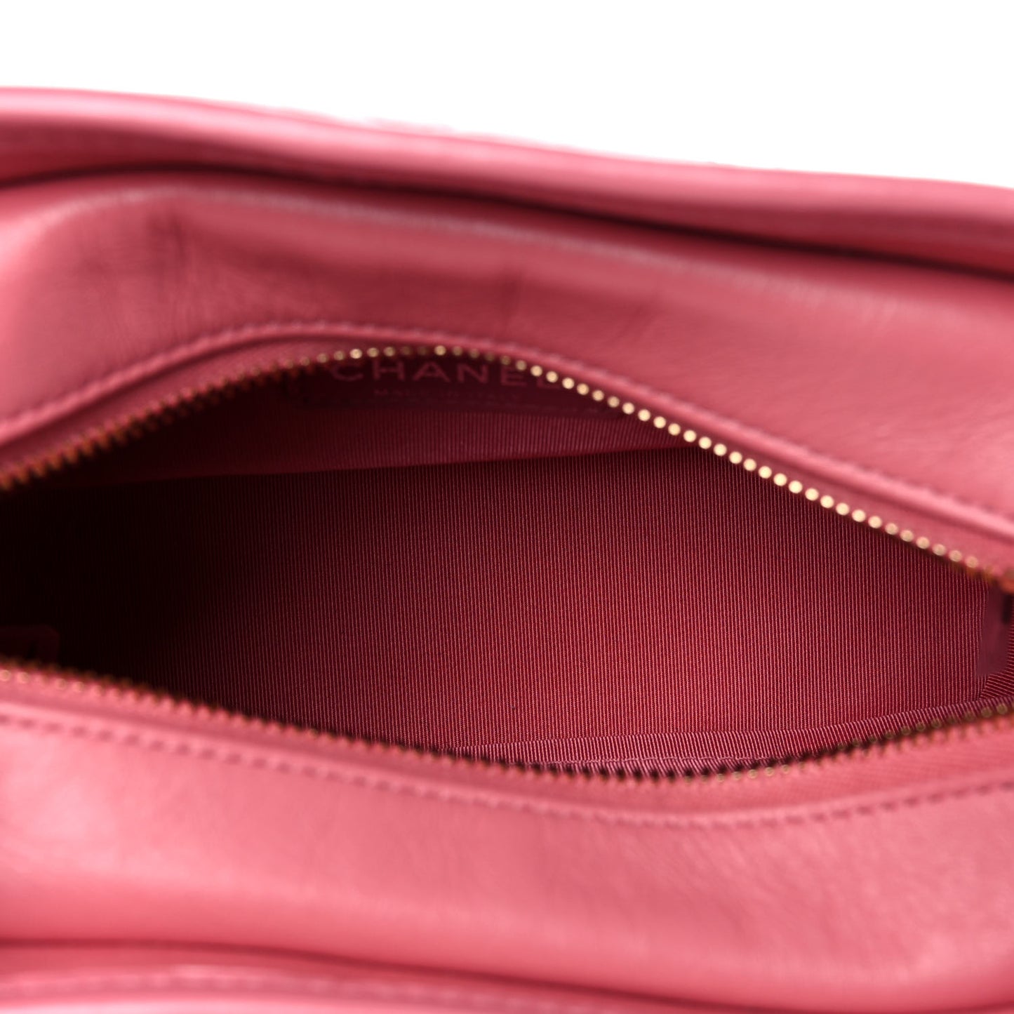 Aged Calfskin Quilted Small Gabrielle Logo Hobo Rose