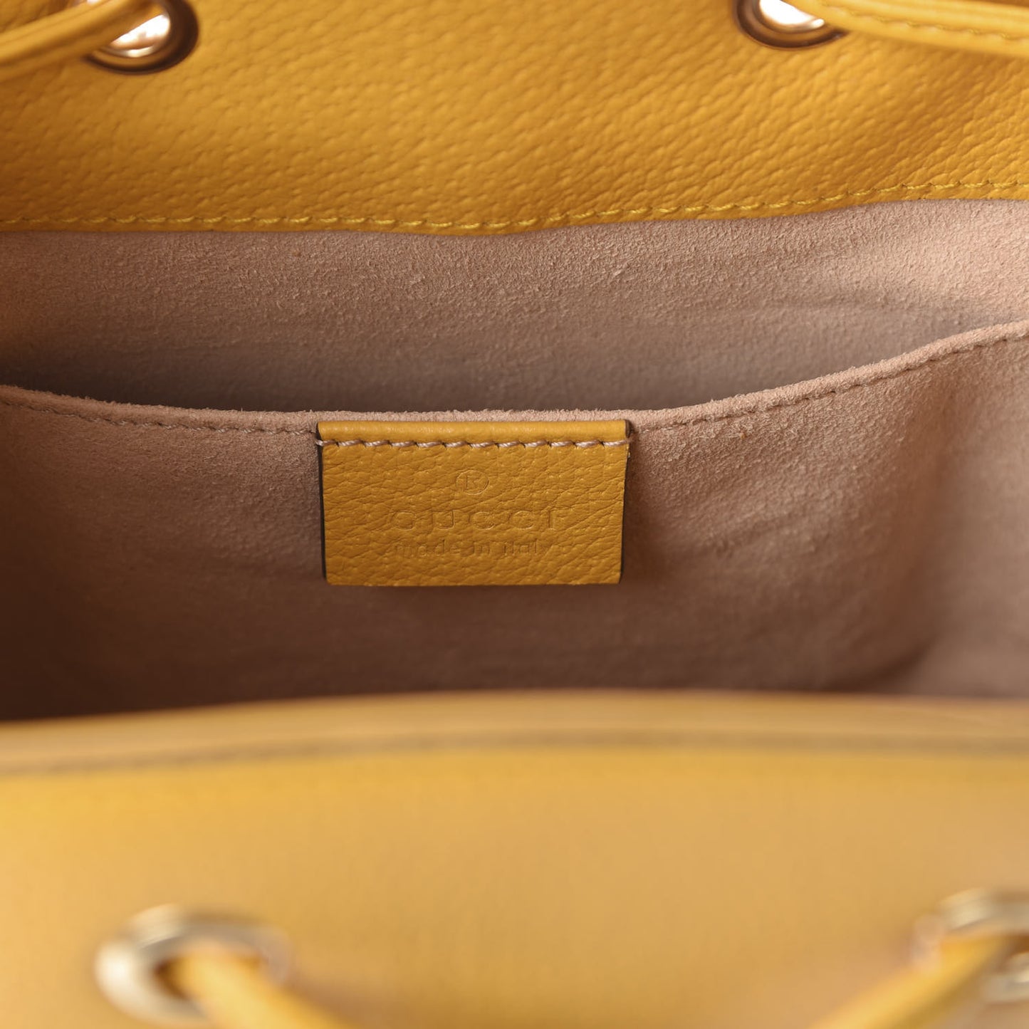GG Supreme Monogram Flora Small Ophidia Bucket Bag Beige Multicolor Crop