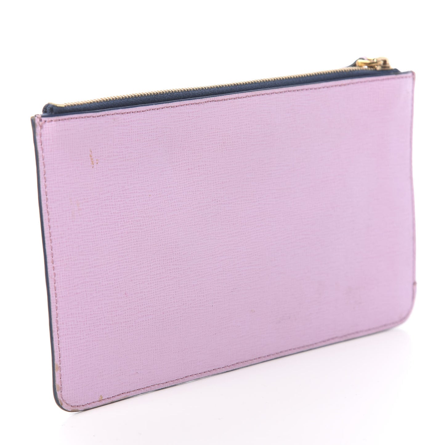Vitello Elite Crystal Eye Monster Zip Pouch Cobalt Multicolor