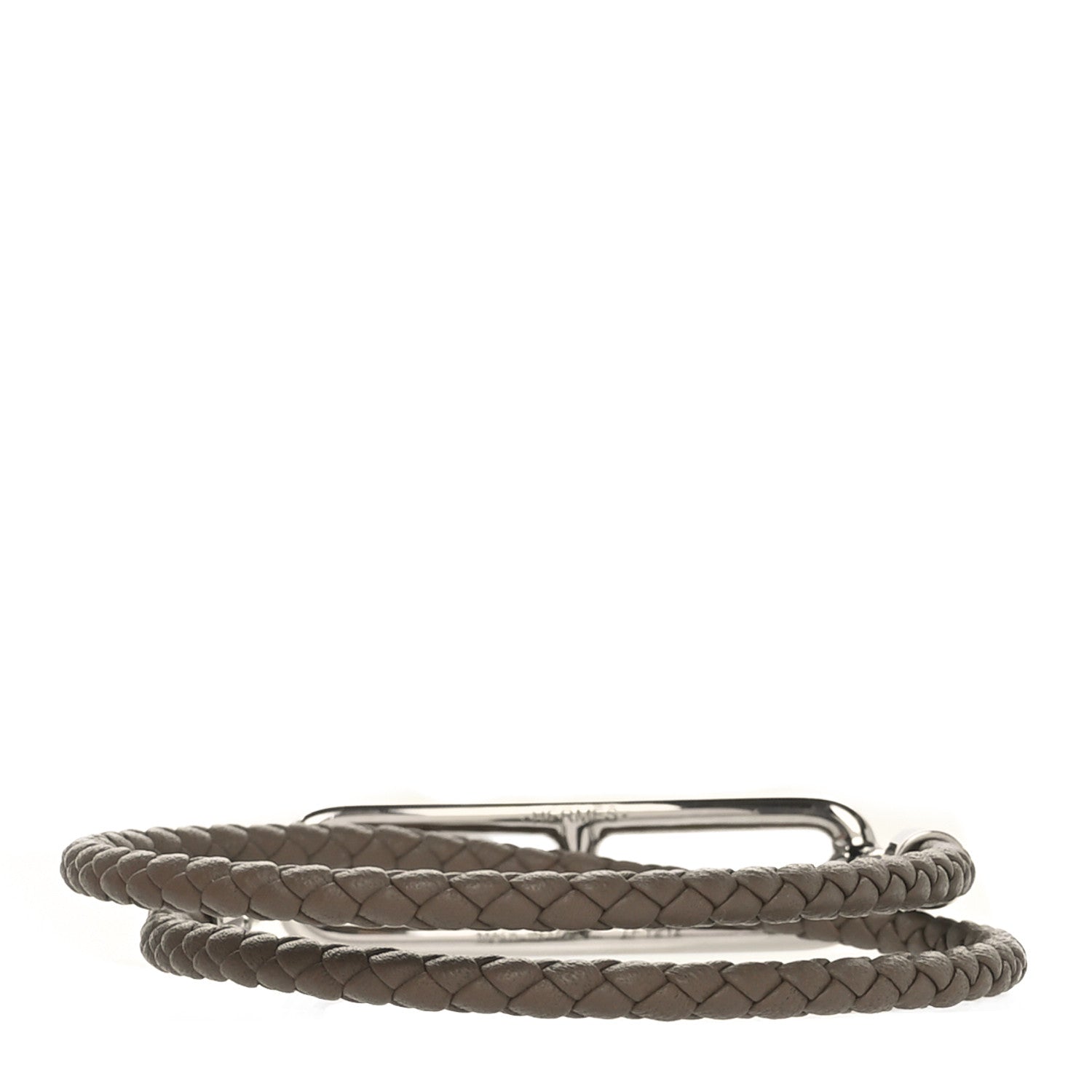 Hermes Swift Roulis Double Tour Bracelet Etoupe 3 of 5