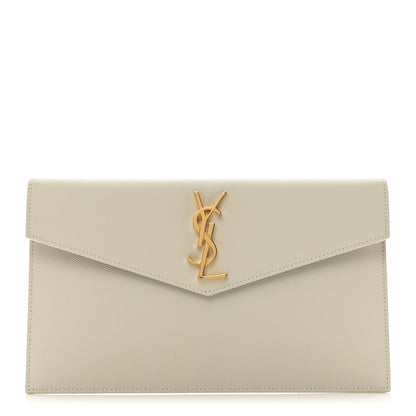 Saint Laurent Grain De Poudre Uptown Pouch Crema Soft 1 of 6
