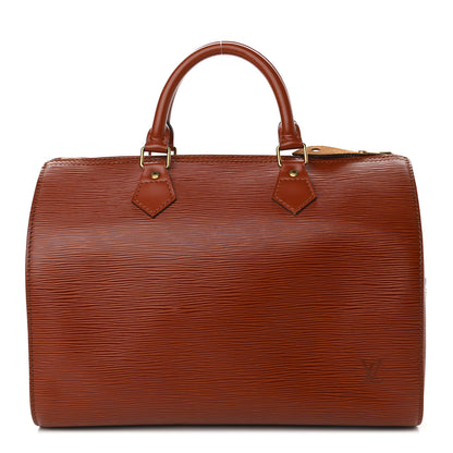 Louis Vuitton Epi Speedy 30 Kenyan Fawn 1 of 9
