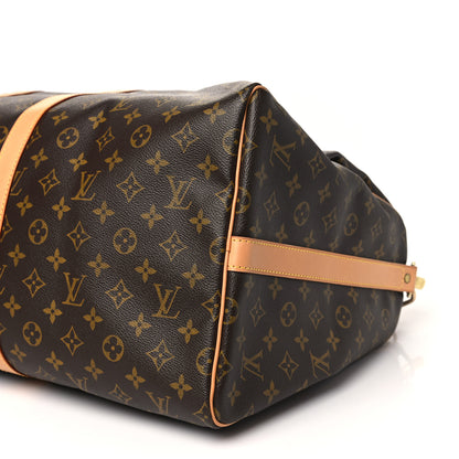 Louis Vuitton Monogram Keepall Bandouliere 55 8 of 10