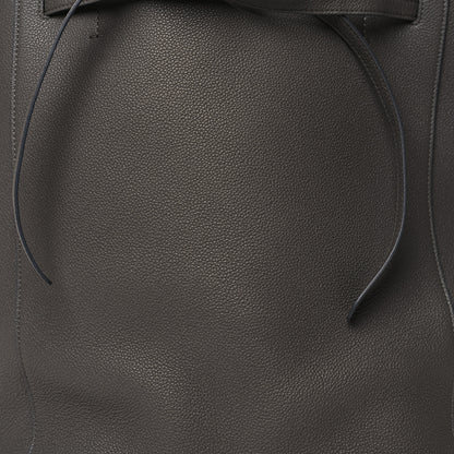 Celine Soft Grained Calfskin Small Belt Cabas Phantom Medium Grey 8 of 10