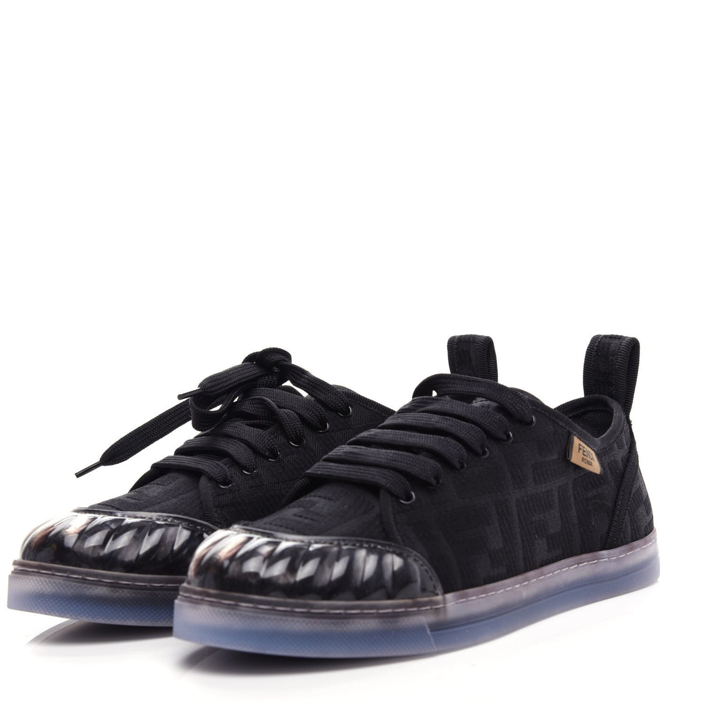 Corda FF Promenade Low Top Sneakers 37.5 Black