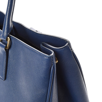 Prada Saffiano Lux Large Tote Bluette 25 of 25