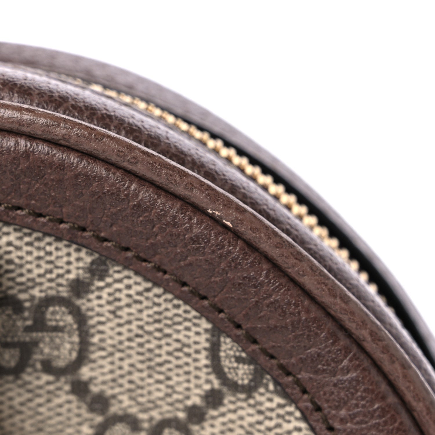 Gucci GG Supreme Monogram Web Mini Ophidia Round Backpack Brown 11 of 11